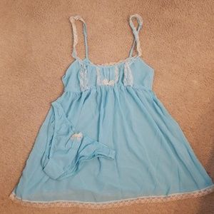 Women's Victoria's Secret Lingerie Babydoll set